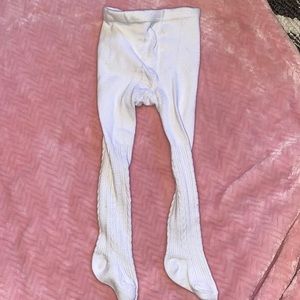 White tights 3-12 months